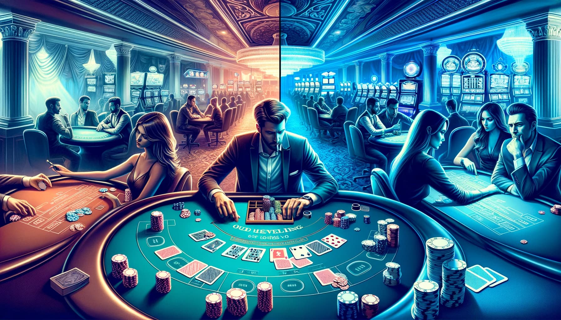 5 Poker සහ Blackjack අතර විශාලතම වෙනස්කම් image