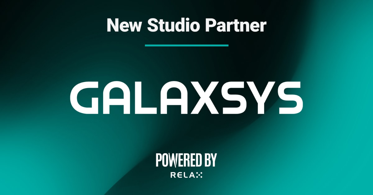 Relax Gaming Galaxsys එහි "බලගන්වන ලද" සහකරු ලෙස එළිදක්වයි